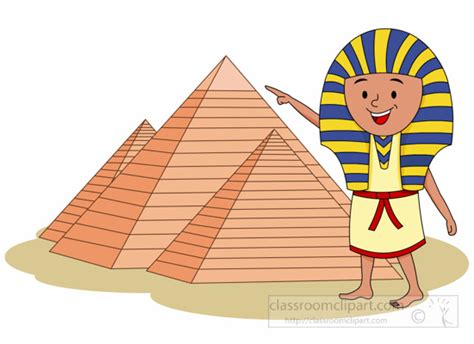 Ancient Egypt Clipart Young Ancient Egyptian Boy Pointing Towards