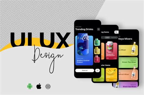 Organized mobile design system starter to never create apps from scratch. Create ui ux design for mobile app, website or landing ...