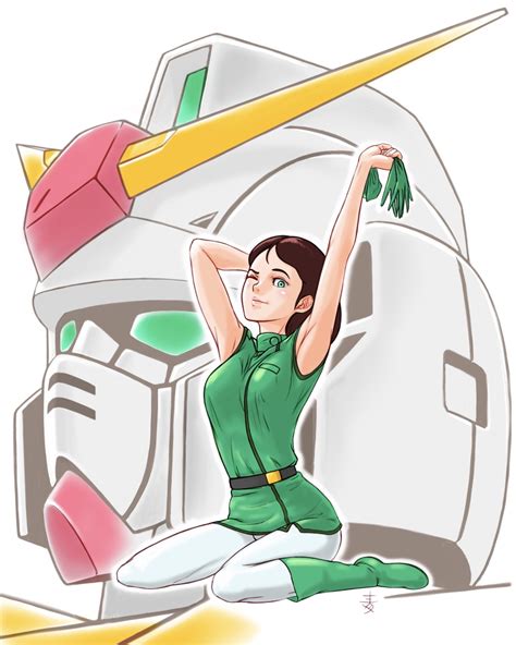 Aobito Sukoyaka Bystander Emma Sheen Gundam Mk Ii Gundam Zeta