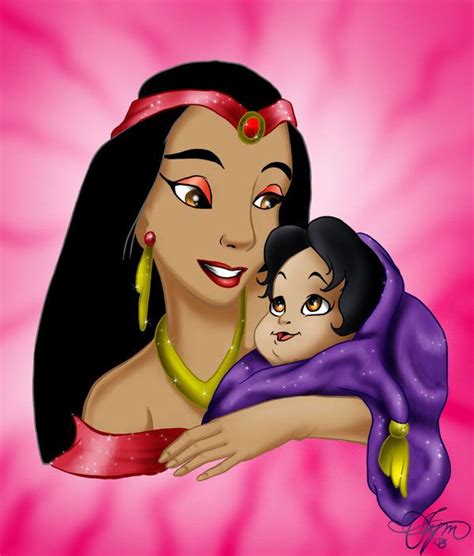 Jasmine And Her Mother By Valeriegallery On Deviantart Disney Princess Jasmine Aladdin And
