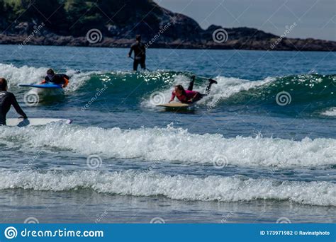 Taking Advantage Of The Surfing Power Tofino Vancouver Island Bc
