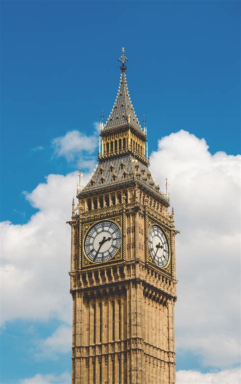 Free Photo The Clock Tower Architecture Ben Big Free Download