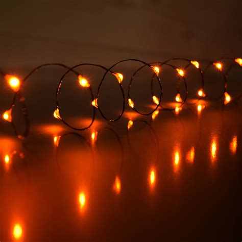 4.2 out of 5 stars. Orange LED Battery Operated Mini Lights