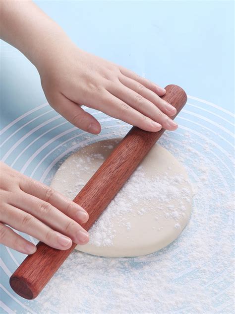 Wooden Straight Rolling Pin For Baking Pizza Making Etsy