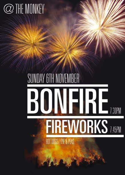 Design Practice Bonfire Night Posters