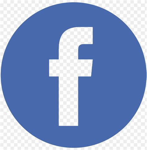 Facebook Logo In Circle Without Background Png Transparent With Clear