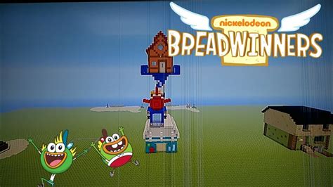 Minecraft How To How To Build Breadwinners House Breadwinners Youtube