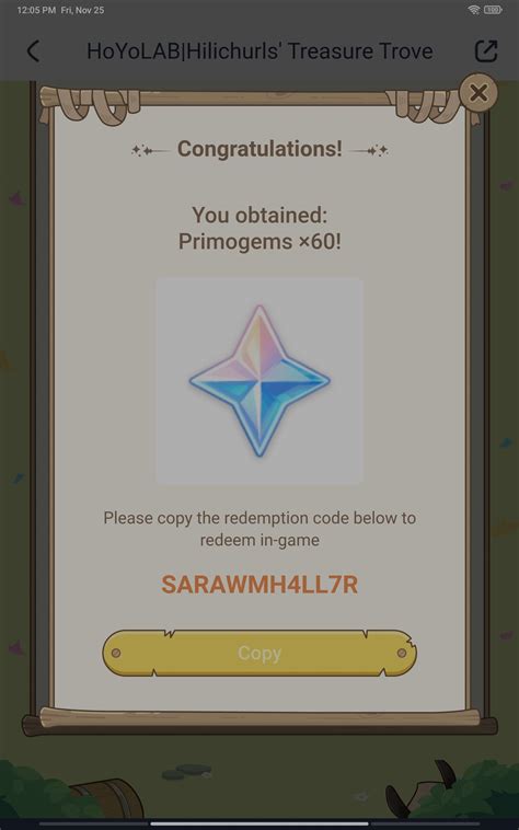 Hilichurls' Treasure Trove (RnG web Game) Genshin Impact | HoYoLAB