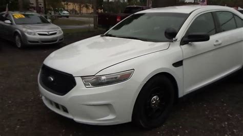 Ford police interceptor cars are police car variants of their originating cars, which are manufactured by ford motor company. Ford Taurus Police Interceptor 2016 - YouTube