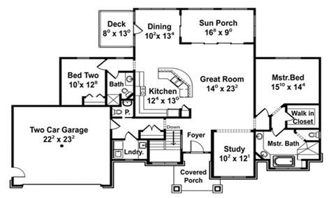 The benefits of open floor plans are endless: Best Open Floor Plans Open Concept Floor Plans, 4 bedroom ...