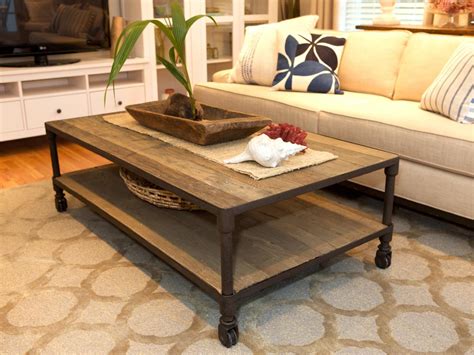 Rustic Details A Reclaimed Lumber Coffee Table Features