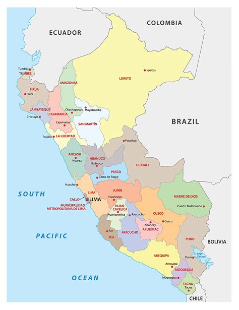Mapas De Perú Atlas Del Mundo