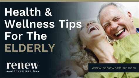 health and wellness tips for the elderly youtube