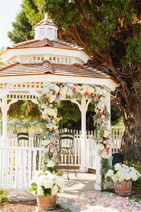 Rustic Wedding Gazebo Decor - WEDDING DECORATIONS
