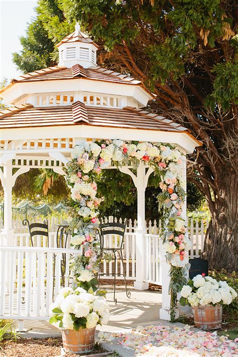 Rustic Wedding Gazebo Decor Wedding Decorations