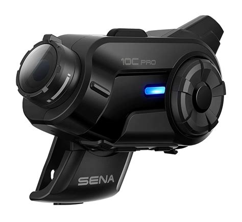 The sena 10c pro combines a bluetooth headset and qhd action camera in a single device! SENA 10C PRO Intercom