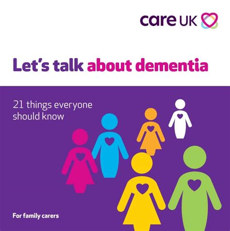 Lets Talk About Dementia Free Guide Care Uk