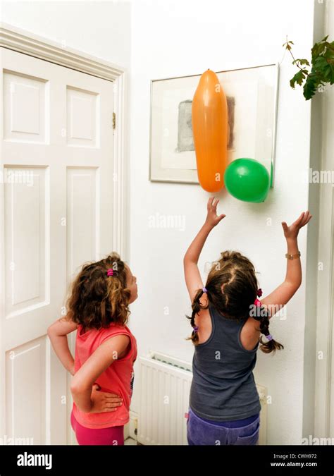 Static Electricity Balloon And Wall
