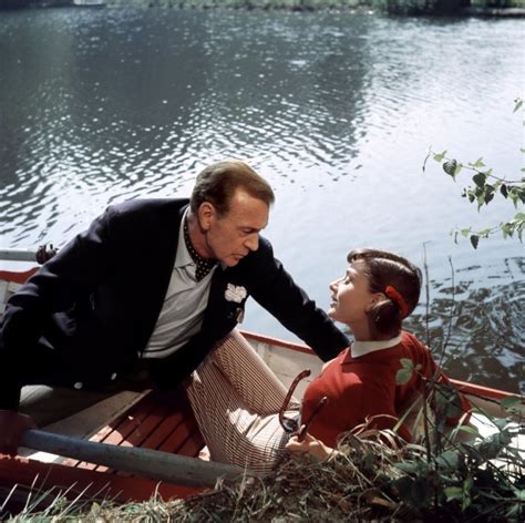 Gary Cooper And Audrey Hepburn In Love In The Afternoon Billy Wilder