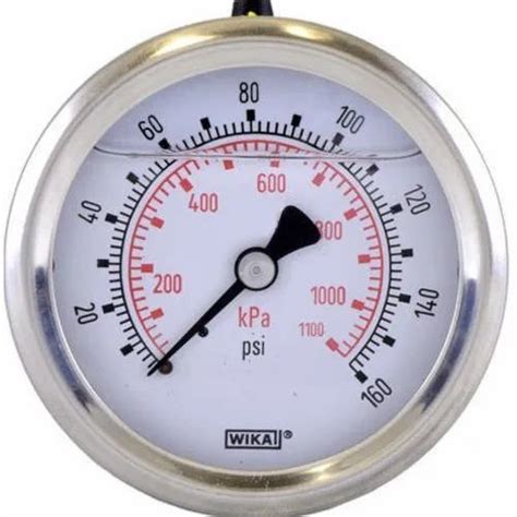 Analog Steel Wika Pressure Gauges For Industrial At Rs Piece In