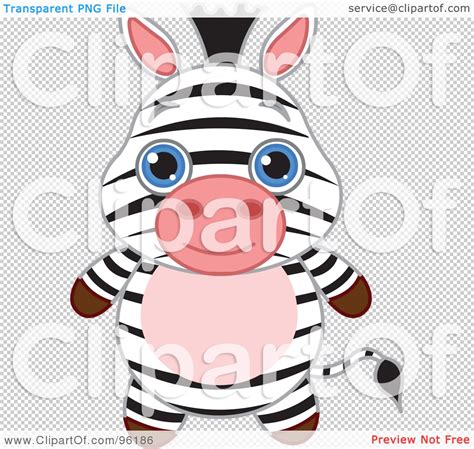Royalty Free Rf Clipart Illustration Of An Adorable Baby Zebra With