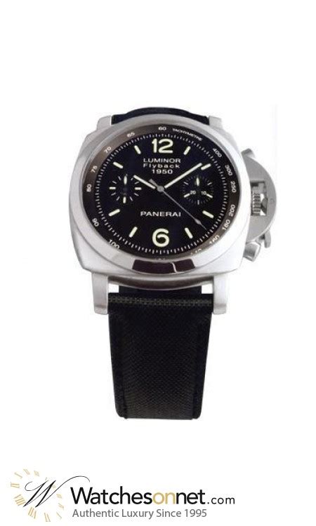 Panerai Luminor Pam00212 Mens Stainless Steel Chronograph Automatic Watch