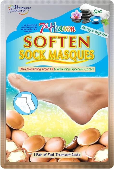 7th Heaven Soften Sock Masque 1 Pair Uk Beauty