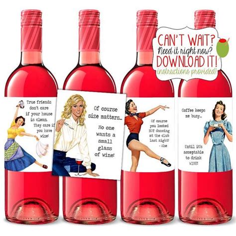 Free Printable Funny Wine Labels Printable