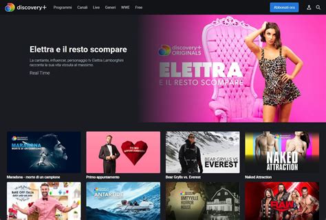 Some of its programming is available in 4k streaming resolution as well. Discovery Plus Italia: arriva la piattaforma di streaming ...