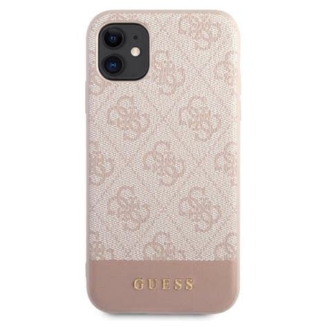 Kryt Guess Apple Iphone Xr Pink Hardcase 4g Stripe Collection Kryty