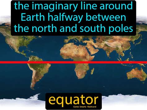 Equator Geography Lessons South Pole Flashcards