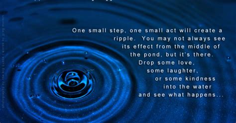 Answer given by brian schuster on this question is right upto lot extent. Spirituality, Dreams and Prophecy: Life is a Ripple Effect ...