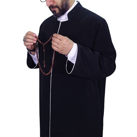 Islamic Mens Wear Muslim Long Kurta Galabiyya Jubbah For Men Prayer Robe Islamic Mens Jubbah