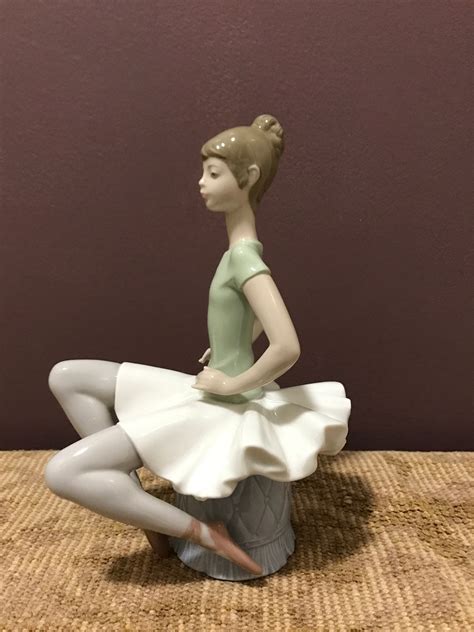 Lladro Sitting Ballerina 1360 Etsy