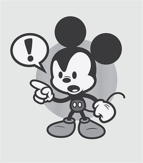 Hey Mickey Illustration