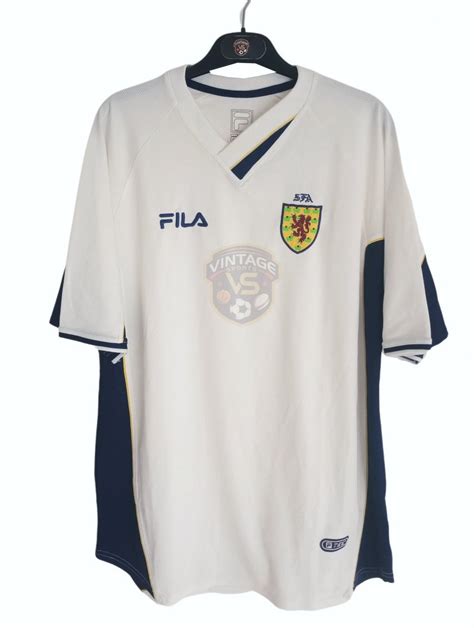 Football is serious business in all parts of the united kingdom, and scotland is just one country that takes it especially seriously. Scotland Away football shirt 2000 - 2002. Added on 2011-08 ...