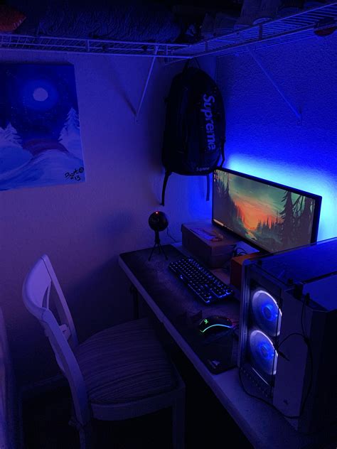 My Closet Battle Station Gaming Room Setup Video Game Rooms Game Room