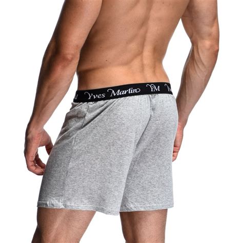 Mens vintage style briefs underwear yves martin cotton size m. Yves Martin® Men's Solid Jersey Boxer - Yves Martin Underwear