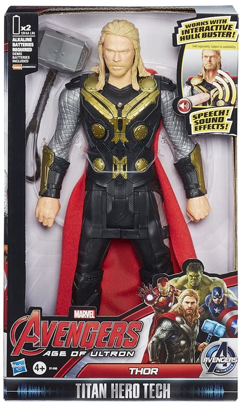 Marvel Avengers Age Of Ultron Titan Hero Tech Thor 8 Action Figure
