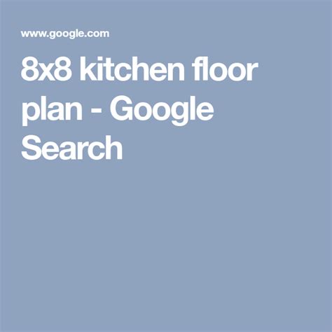 In many interiors, this one included, the island. 8x8 kitchen floor plan - Google Search (With images ...