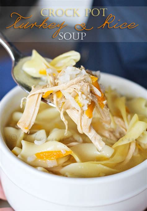 This slow cooker recipe is pretty basic, so please could you advise on a brand of crock pot to buy. Crock Pot Turkey & Rice Soup - My Recipe Magic