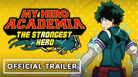 My Hero Academia The Strongest Hero Official Trailer Youtube