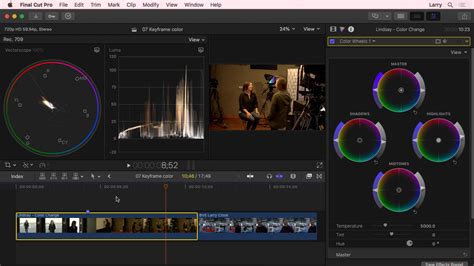261 Color Correction And Grading In Apple Final Cut Pro X Larry Jordan