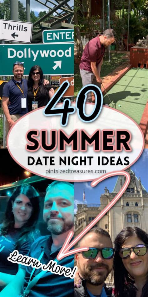 40 Summer Date Night Ideas · Pint Sized Treasures
