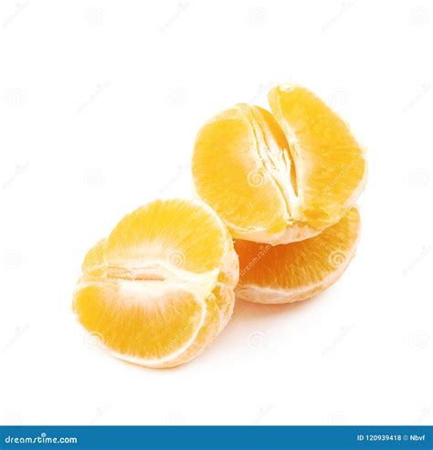 Peeled Orange Isolated Stock Photo Image Of Single 120939418