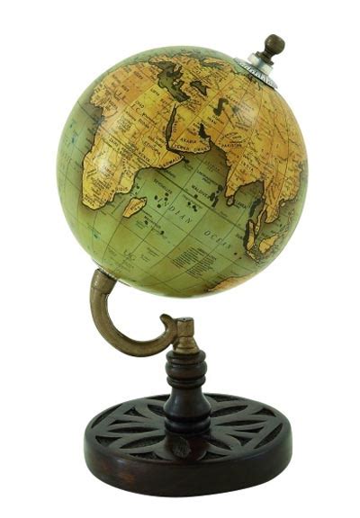 Decorative Globe On Base Globe Imports