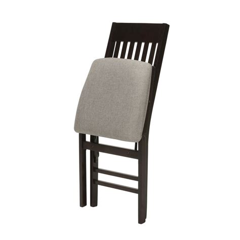 Folding chairs are comfortable, easy to transport, and are a great option for several different situations. Cosco Home and Office Mission Fabric Padded Folding Chair ...
