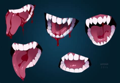 Wanted To Practice Some Teeth And Tongues Used Candyslices