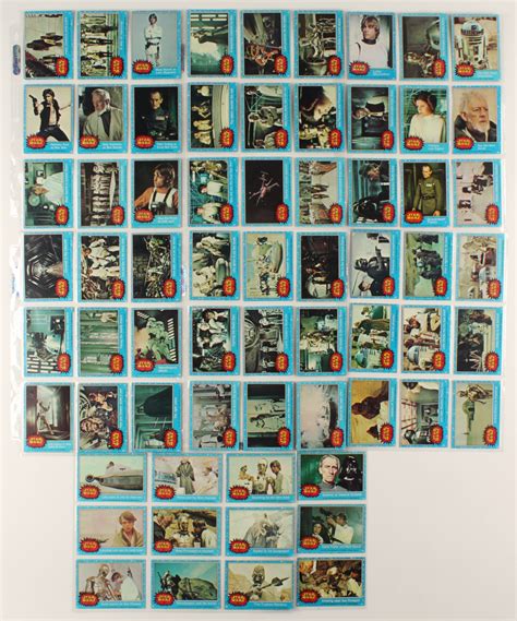 Complete Set Of (66) 1977 Topps Star Wars Trading Cards | Pristine Auction