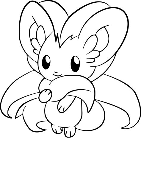 Pour imprimer les coloriages suivez les étapes suivante: Coloriage Pashmilla Pokemon à imprimer